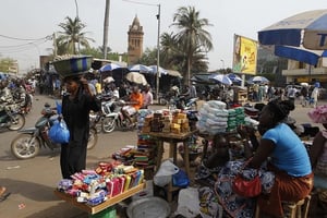 Le marché à Bamako, au Mali. © AP Sipa/Rebecca Blackwell