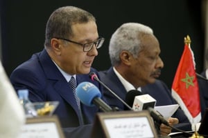 Mohamed Boussaid, le ministre marocain de l’Economie et des Finances, à Rabat en avril 2017. © Abdeljalil Bounhar/AP/SIPA