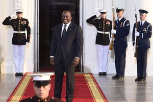 Joseph Kabila, président de la RDC, à Washington, le 5 août 2014. © Susan Walsh/AP/SIPA