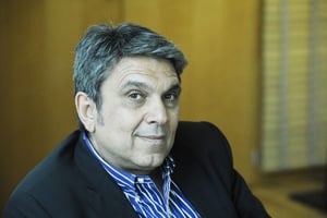homme d’affaires, industriel Abbas Jaber, dans son bureau à Paris le 18 juin 2014. © Vincent FOURNIER/JA