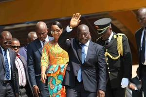 Le président Joseph Kabila en juin 2016. © John Bompengo/AP/SIPA