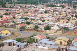 Une vue de Soweto, à Johannesburg. © Flickr / K.G. Schneider.