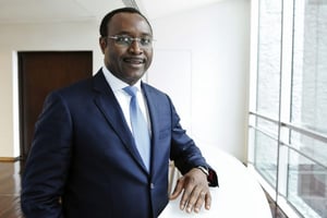 Albert Zeufack (Cameroun), chef économiste pour la région Afrique à la Banque Mondiale. A RFI, le 1er juiller 2016. © Vincent Fournier/JA © Vincent Fournier/JA