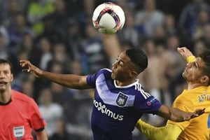 Le joueur d’Anderlecht Youri Tielemans, lors d’un match contre l’APOEL Nicosie à Bruxelles le 16 mars 2017. © Geert Vanden Wijngaert/AP/SIPA