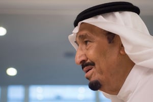 Le roi d’Arabie saoudite Salmane Ben Abdel Aziz, le 6 juin 2017. © AP/SIPA