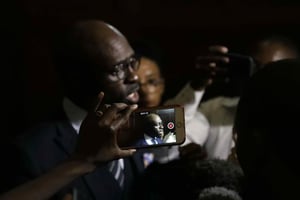 L’opposition sud-africaine a porté plainte contre le ministre des Finances Malusi Gigaba pour pour son implication supposée dans des appels d’offres irréguliers, en juin 2017. © Themba Hadebe/AP/SIPA