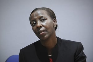 Louise Mushikiwabo (Rwanda), ministre des Affaires √©trang√®res. A Paris (JA) le 08.09.2011. √Ç¬© Vincent Fournier/Jeune Afrique/JA © Vincent Fournier/JA
