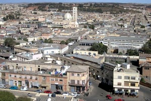 Asmara, capitale de l’Erythrée. © David Stanley/Flickr