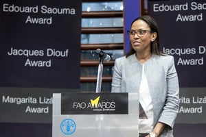 Fatouma Seid, représentante de la FAO au Mali. © FAO/Giuseppe Carotenuto