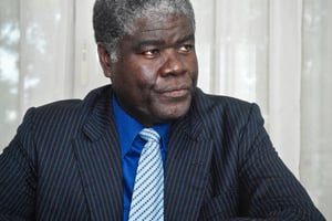 Robert Beugré Mambé, gouverneur du district autonome d’Abidjan, en Côte d’Ivoire. © Vincent Fournier/JA