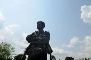L’armée congolaise a déclaré dimanche avoir repris le contrôle d’une localité stratégique de l’est de la République démocratique du Congo après un jour d’occupation par une milice locale. © KUDRA MALIRO / AFP