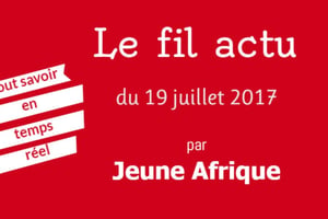 Tous les jours, suivez notre fil actu. © Jeune Afrique/Piktochart