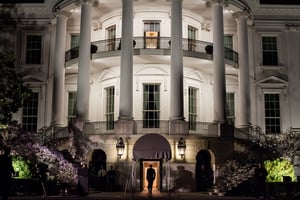 Obama arrive à la Maison-Blanche, en 2012. © Photo : Présidence des États-Unis