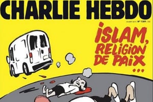 La couverture polémique de Charlie Hebdo le 23 août 2017. © Charlie Hebdo