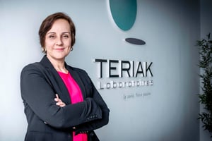 Sara Masmoudi, PDG des Laboratoires pharmaceutiques Teriak © Nicolas Fauqué pour ja