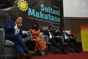 Des intervenants de la deuxième édition du forum Makutano à Kinshasa, en 2016. © Makutano