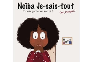La couverture de Neïba Je-sais-tout (ou presque) de Madina Guissé et Lyly Blabla. © DR