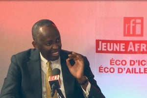 Capture d’écran, Grand invité de l’économie © RFI/Jeune Afrique