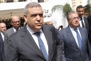 Le ministre de l’Intérieur Abdelouafi Laftit a été chargé de mener à bien l’épineux dossier du dialogue social. © Abdeljalil Bounhar/AP/SIPA