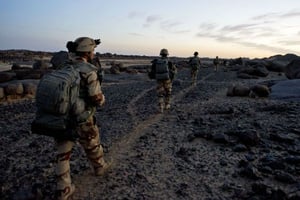 Des soldats français dans le nord du Mali, le 1er mars 2013. © Ghislain Mariette/AP/SIPA