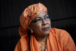 La ministre nigérienne Aichatou Boulama Kané le 12 décembre 2017 à Paris © Vincent Fournier pour JA