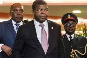 Le président angolais João Lourenço à Abidjan pour le sommet Union européenne – Afrique, le 29 novembre 2017. © Geert Vanden Wijngaert/AP/SIPA