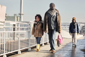 Le film « Une saison en France » retrace le parcours d’Abbas, réfugié centrafricain en France © Franck verdier/pili films