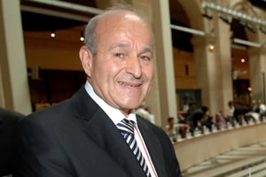 Issad Rebrab, president du groupe algérien Cevital, passe de la 9e à la 6e place. © TSCHAEN/SIPA