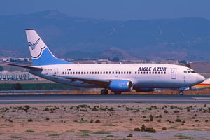 Un avion de la compagnie Aigle Azur (image d’illustration). © Aero Icarus/Flickr