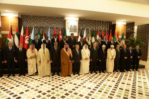 Photo de famille des ministres de l’Intérieur du Conseil des ministres arabes de l’Intérieur (CMAI), le 7 mars 2018 © DR/Ministère algérien de l’Intérieur