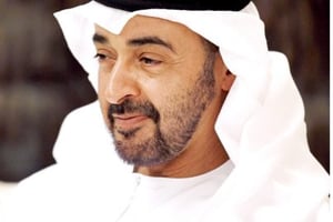 Le prince héritier émirati Mohammed Ben Zayed, à Abou Dhabi en 2012 (image d’illustration). © Chip Somodevilla/AP/SIPA