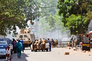Après l’attaque terroriste à Ouagadougou, le 2 mars. © Hyppolite Sama