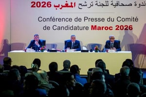 Le Maroc candidat à l’organisation du Mondial 2026 © AFP