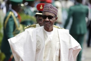 Muhammadu Buhari, en mai 2015. © Sunday Alamba/AP/SIPA