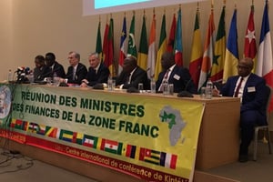 Réunion des ministres de la zone franc © Twitter / Bruno Le Maire