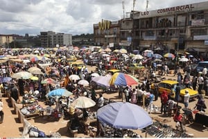 Le marché de Mokolo, à Yaoundé (photo d’illustration). © Sunday Alamba/AP/SIPA