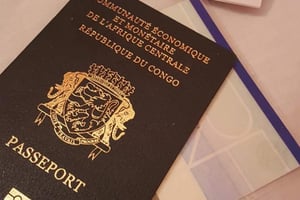 Un passeport du Congo. © DR