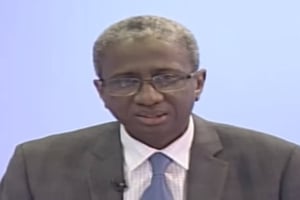 Bathia Mamadou Diallo, ancien ministre de la Défense et président de la commission de réforme de l’Union pour la République (UPR). © YouTube/bellewarmedia
