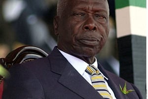 Daniel arap Moi, ancien président kényan © SAYYID AZIM/AP/SIPA