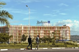 L’hotel Radisson Blu de Kigali (Rwanda). © Vincent Fournier/Jeune Afrique