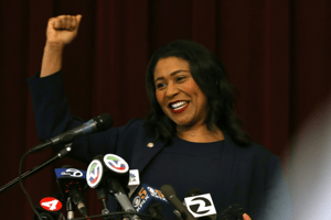 London Breed, 43 ans, va devenir la première femme noire à diriger San Francisco. © AFP / JUSTIN SULLIVAN