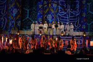 Les rites soufis d’Afrique à l’honneur lors du 24e festival des musiques sacrées de Fès. © Zoubir Ali