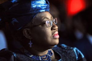 Ngozi Okonjo-Iweala assiste à l’ouverture du forum franco-africain au ministère de l’Economie à Paris, le 6 février 2015. © Eric Piermont/AFP.