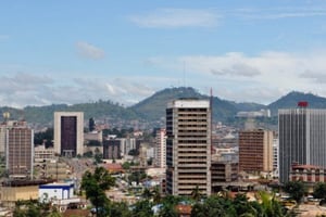Une vue de Yaoundé, Cameroun © Maboup pour JA