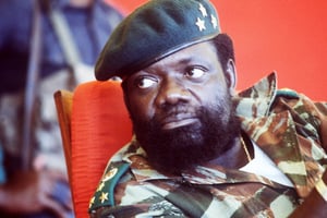 Jonas Savimbi © RUBYTHON/SIPA
