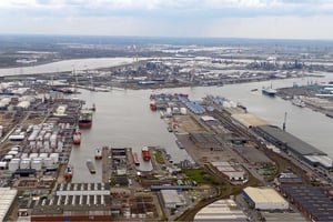 Port d’Anvers, Belgique. © Jakub Dospiva/AP/SIPA