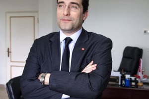 Sélim Azzabi, coordinateur général de Tahya Tounes. © Ons Abid pour JA