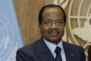 Paul Biya aux Nations unies. © UN Photo/Evan Schneider