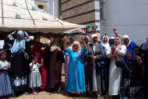 Des Soulaliyates à Kénitra. © DR/Association Démocratique des Femmes du Maroc (ADFM)
