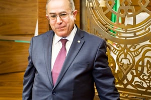 Ramtane Lamamra, le ministre des Affaires étrangères algérien. © Louiza AMMI pour JA